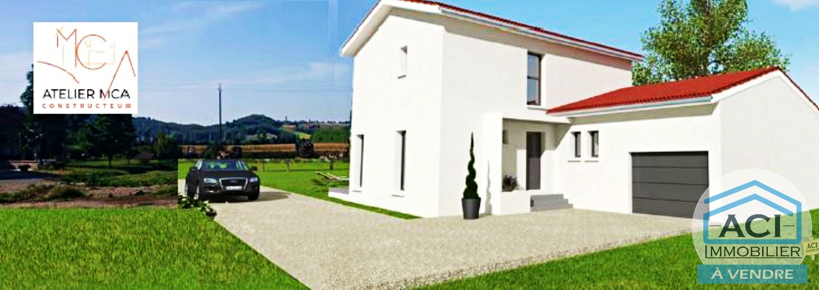 Terrain  - 1 123m² - LUZINAY