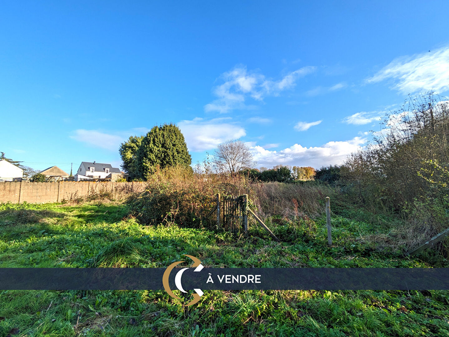 Terrain  - 1 550m² - ROZ SUR COUESNON