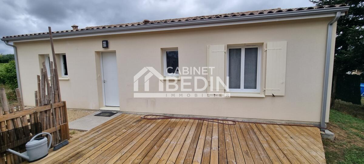 Maison 4 pièces - 76m² - ST ANDRE DE CUBZAC