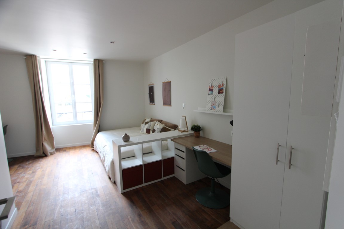 Appartement 1 pièce - Meublé  - 19m² - NANTES