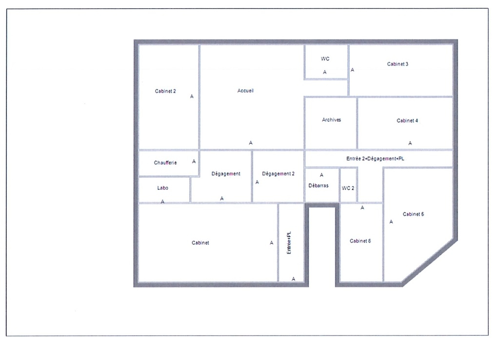 Local Professionnel  - 197m²