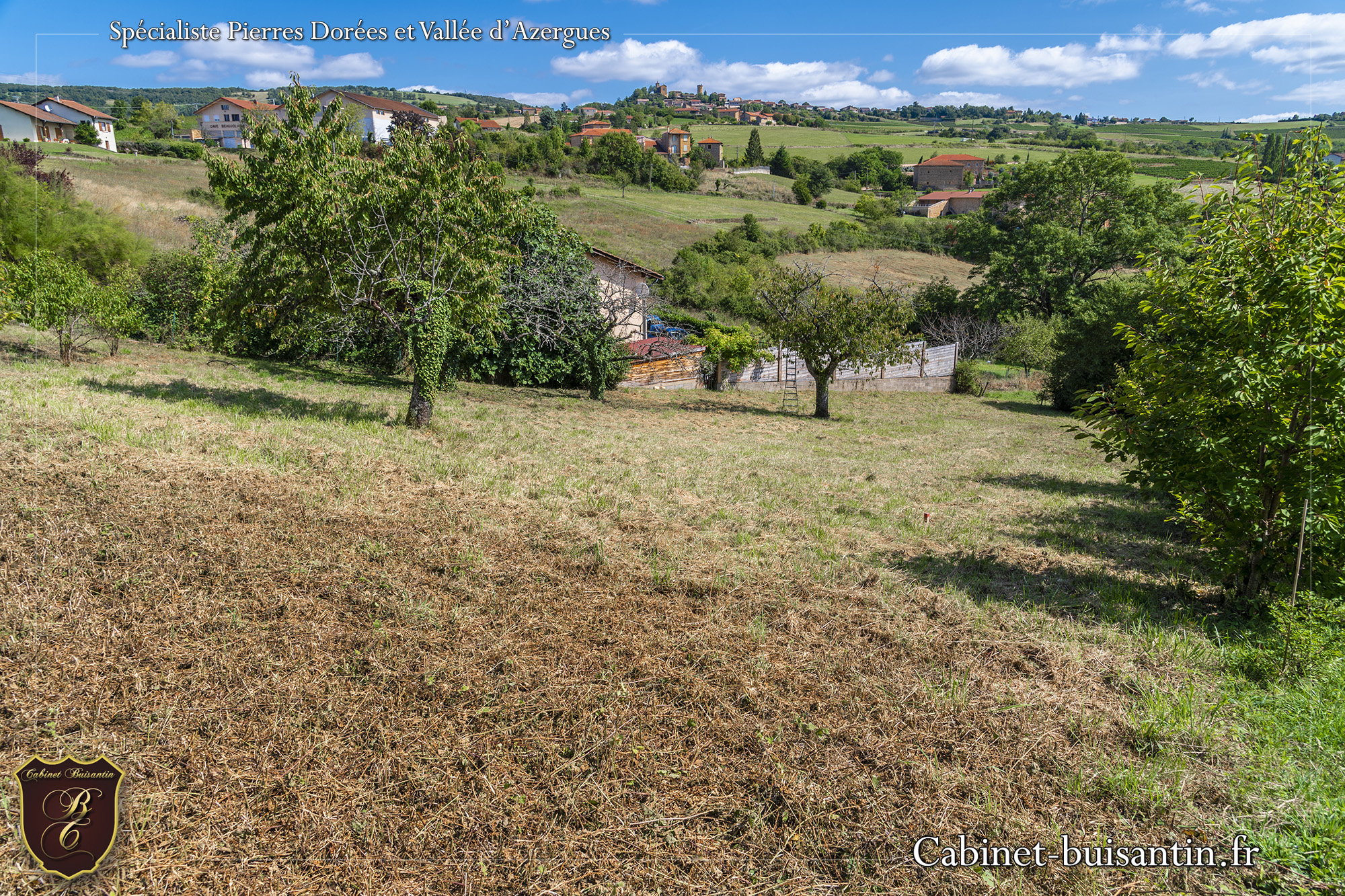 Terrain  - 700m² - ST LAURENT D OINGT