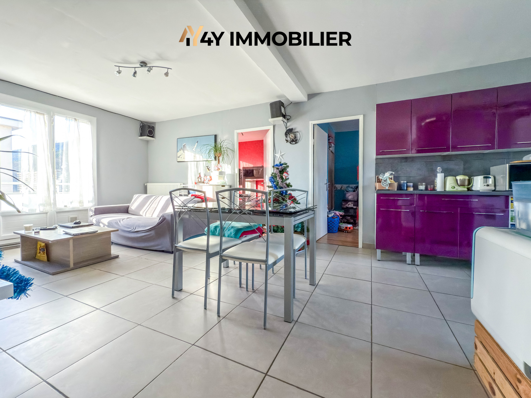 Appartement 4 pièces - 63m² - SEYSSINET PARISET