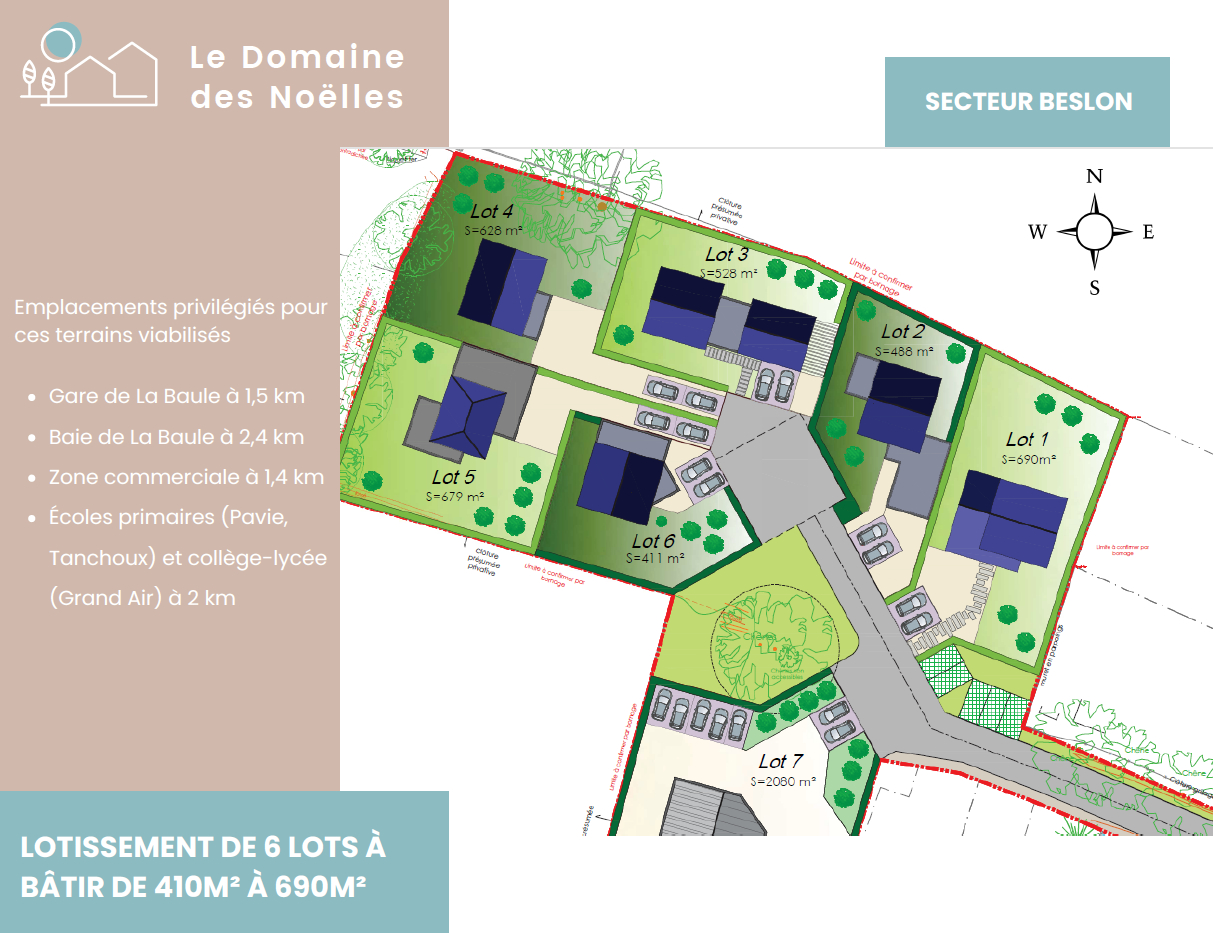 Terrain  - 690m²