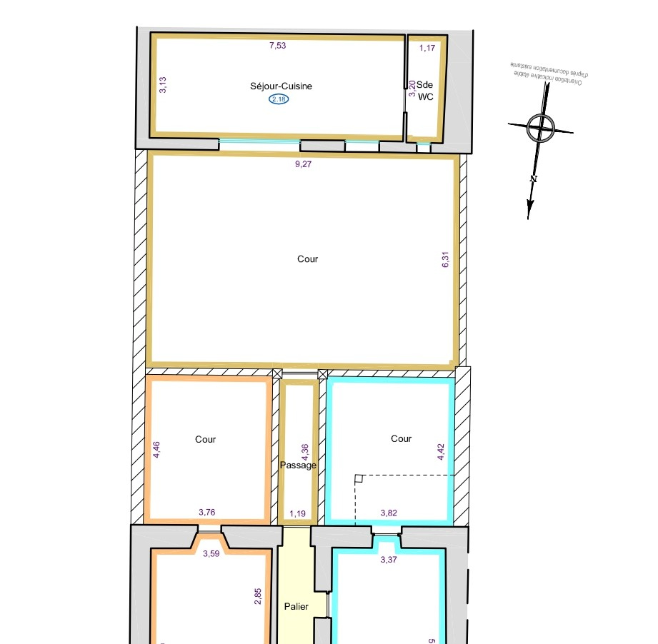 Appartement 1 pièce - 27m²