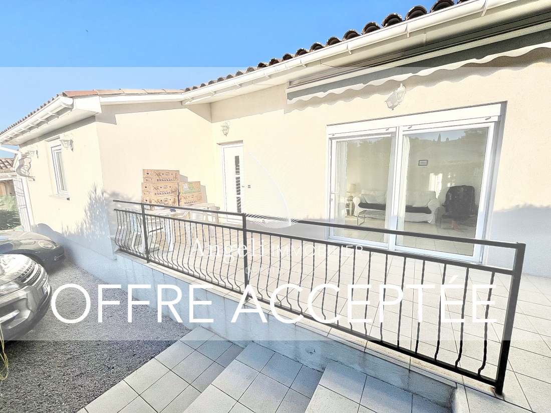 Maison 3 pièces - 56m² - ROQUEBRUNE SUR ARGENS