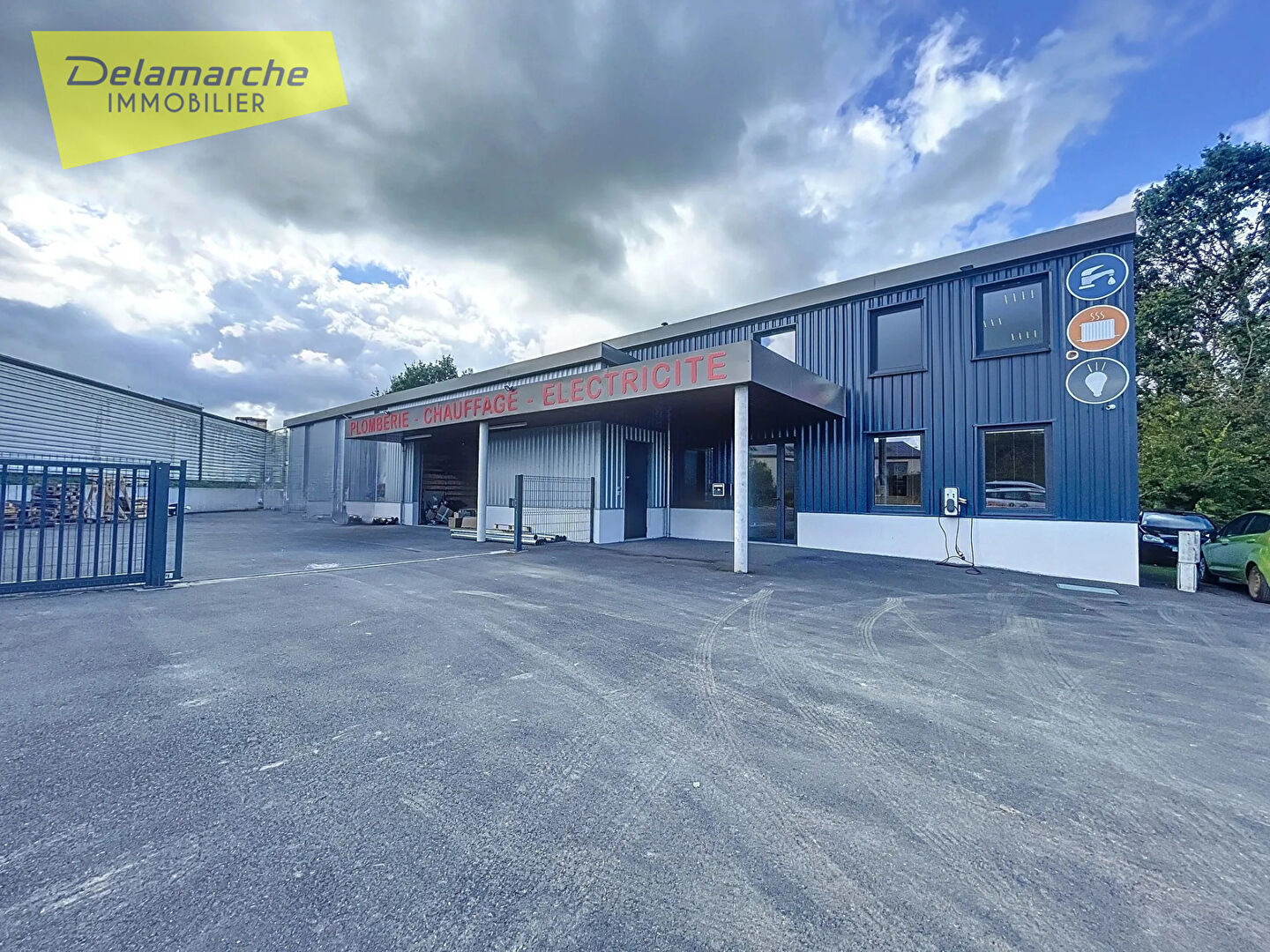 Local industriel  - 370m² - HAMBYE