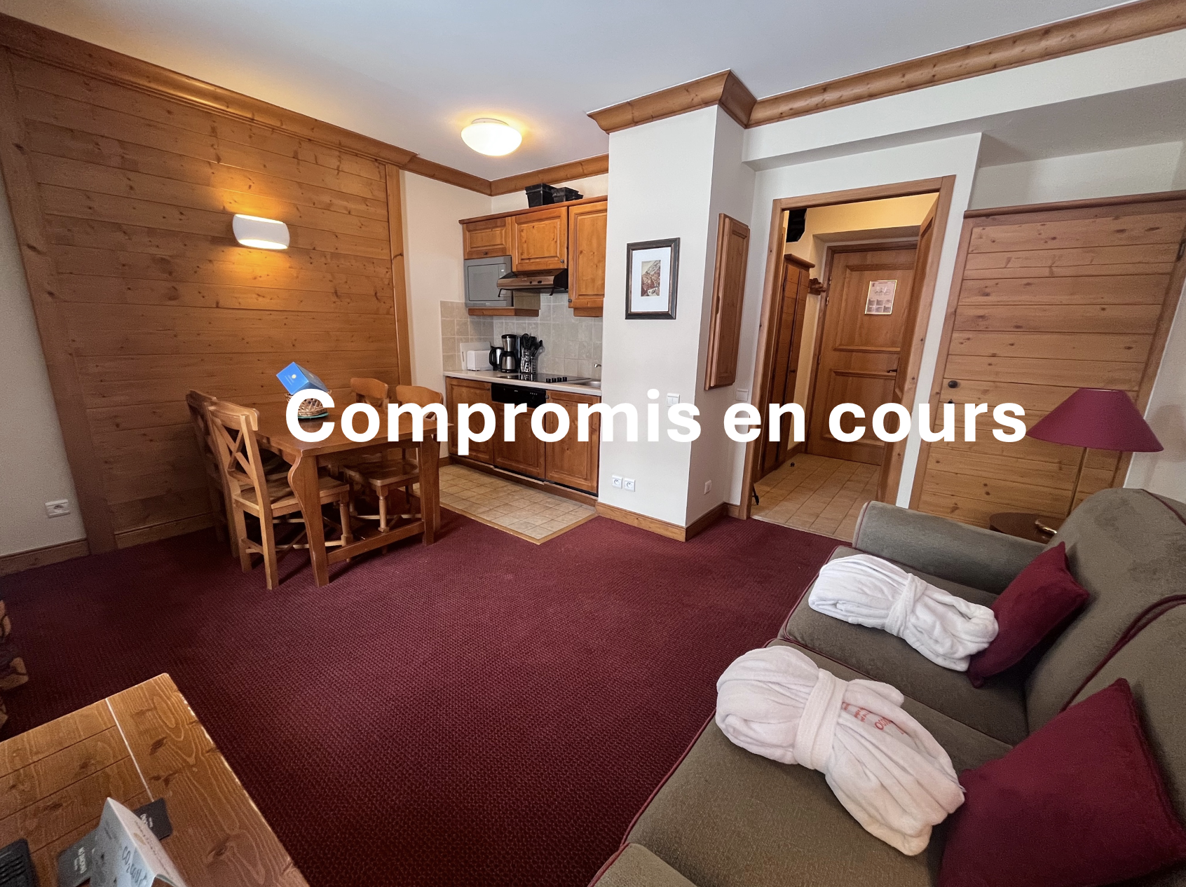 Appartement 1 pièce - 23m² - LES ARCS