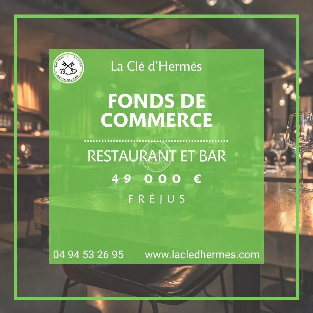 Fonds de commerce  - FREJUS