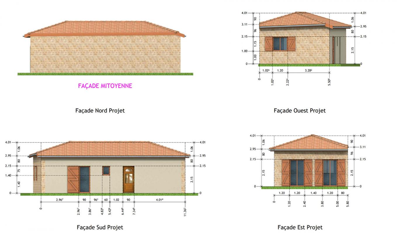 Terrain  - 210m² - ST ANDRE DE CUBZAC