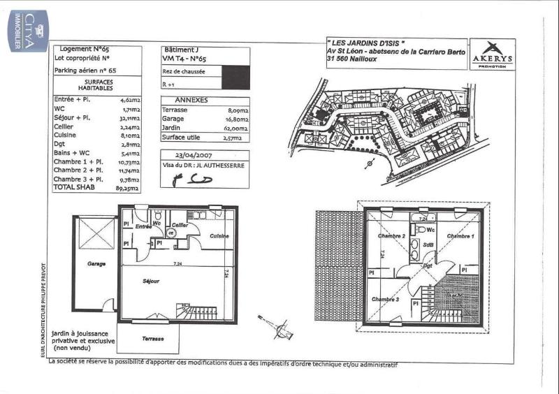 Maison 4 pièces - 89m² - NAILLOUX