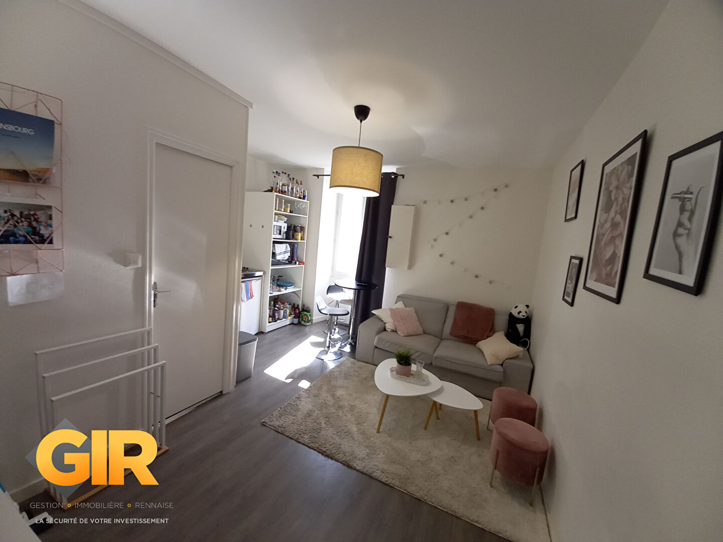 Appartement 2 pièces - 27m² - RENNES