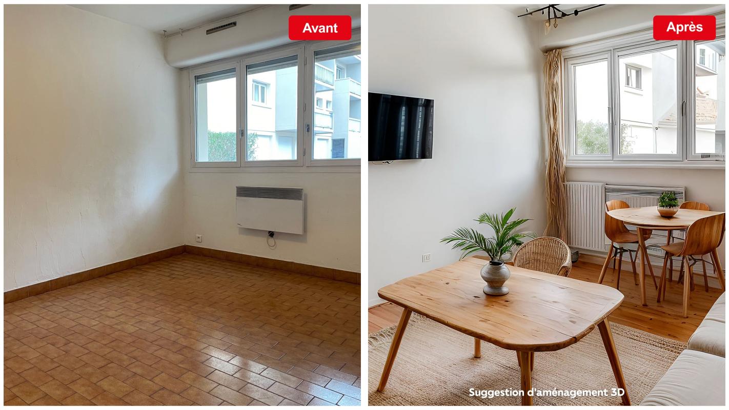 Appartement 1 pièce - 25m² - MONTPELLIER