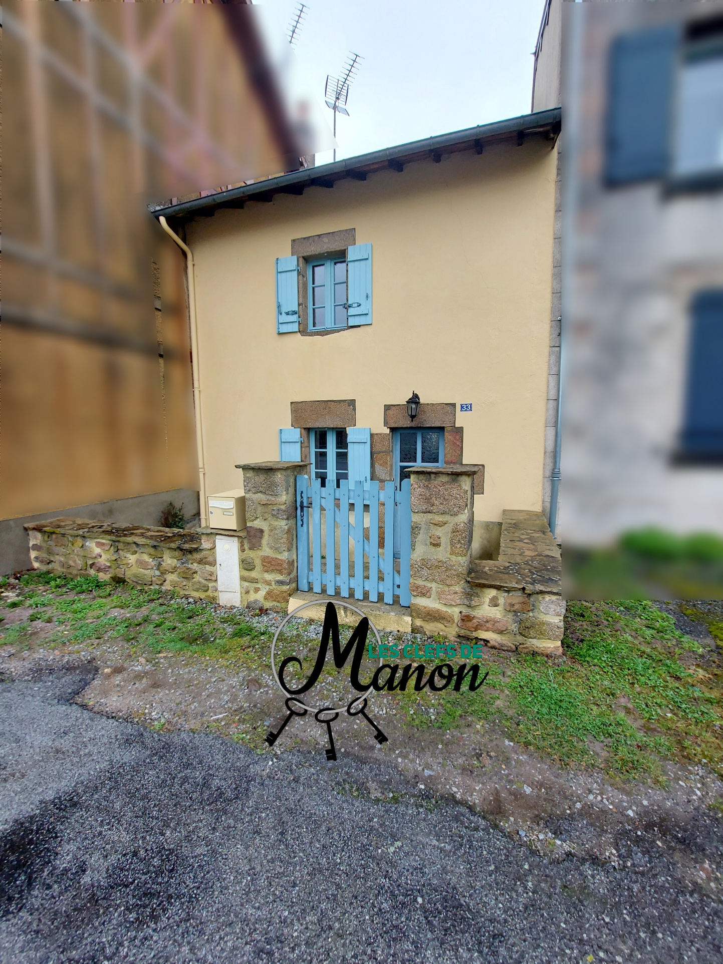 Maison 3 pièces - 68m² - BESSINES SUR GARTEMPE