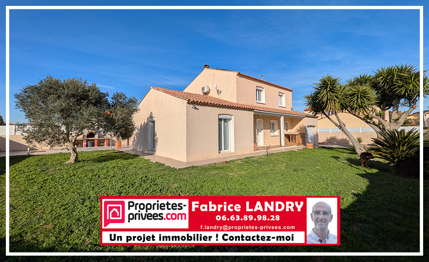 Maison 7 pièces - 145m² - VILLELONGUE DE LA SALANQUE