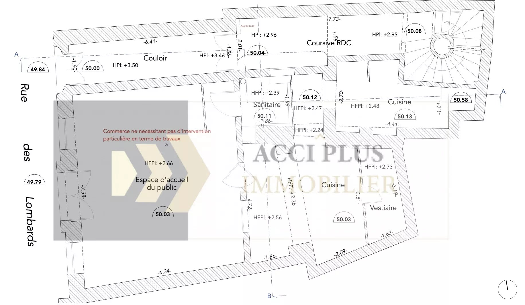 Local commercial  - 100m² - NIMES