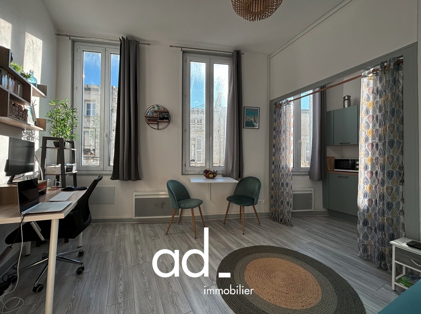 Appartement 1 pièce - 26m² - LA ROCHELLE