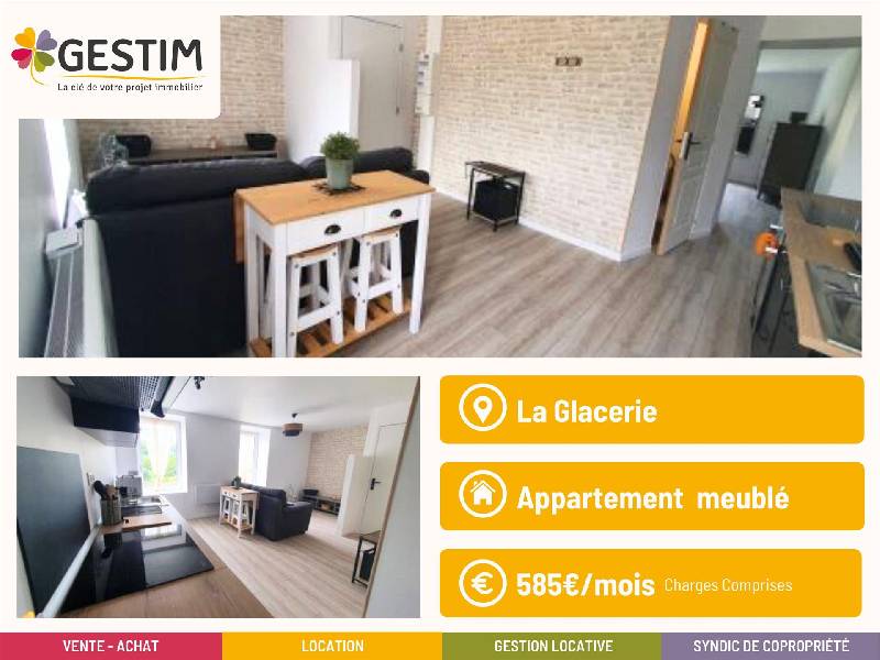 Appartement 2 pièces - 36m² - LA GLACERIE