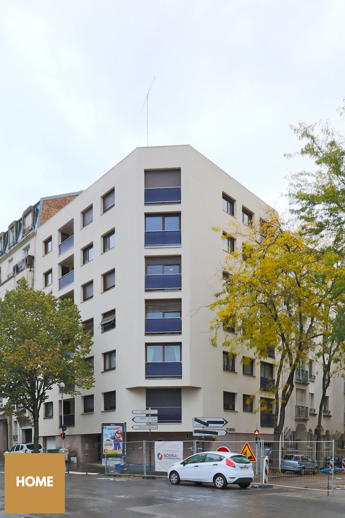 Appartement 2 pièces - 50m² - NANCY