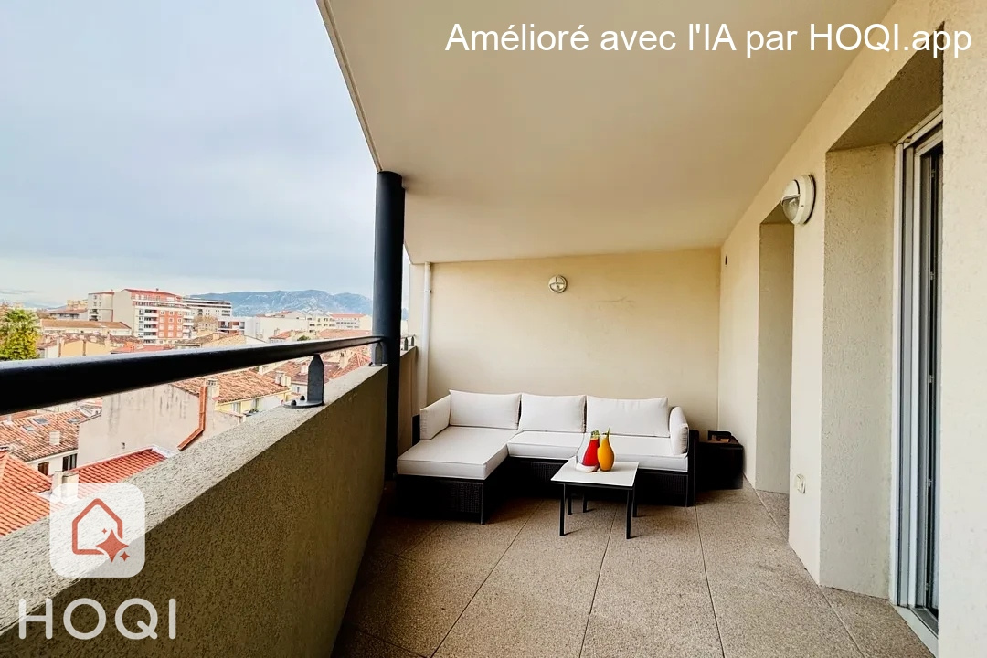 Appartement 3 pièces - 57m² - MARSEILLE  - 8ème