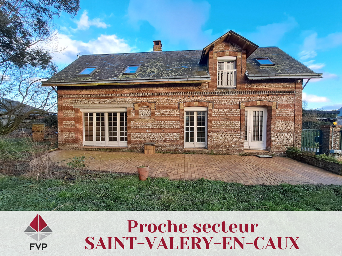 Maison 4 pièces - 87m² - ST VALERY EN CAUX