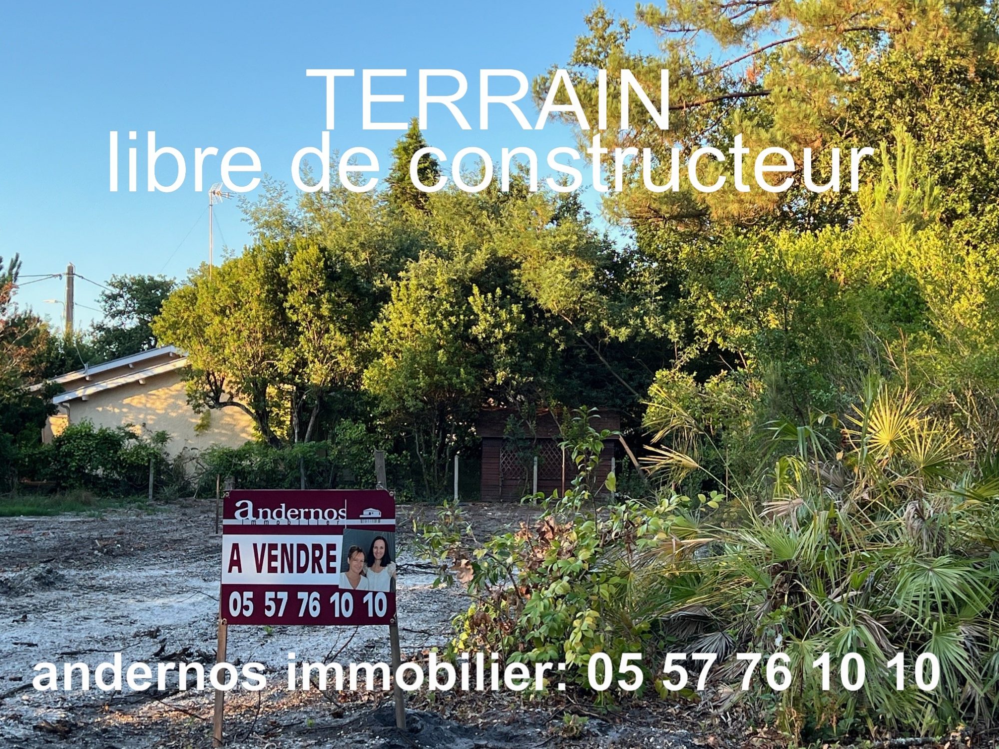 Terrain  - 439m² - ANDERNOS LES BAINS