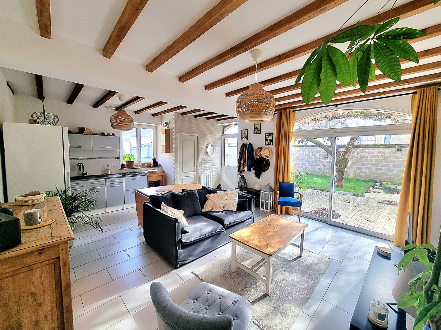 Maison 3 pièces - 60m² - DURTAL