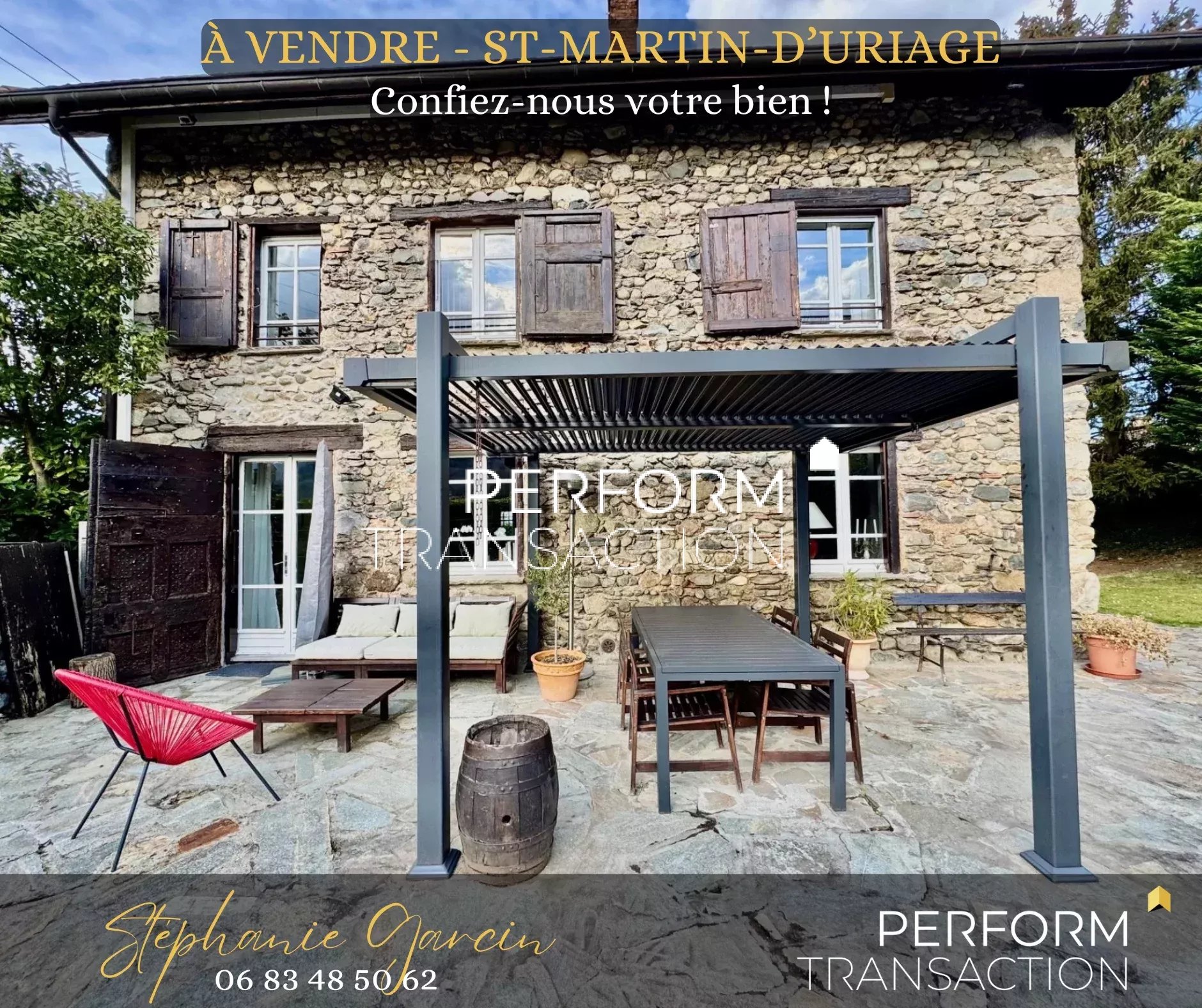 Maison 5 pièces - 172m² - ST MARTIN D URIAGE