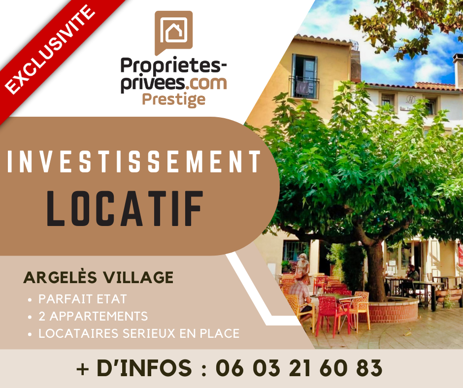 Immeuble  - 103m² - ARGELES PLAGE