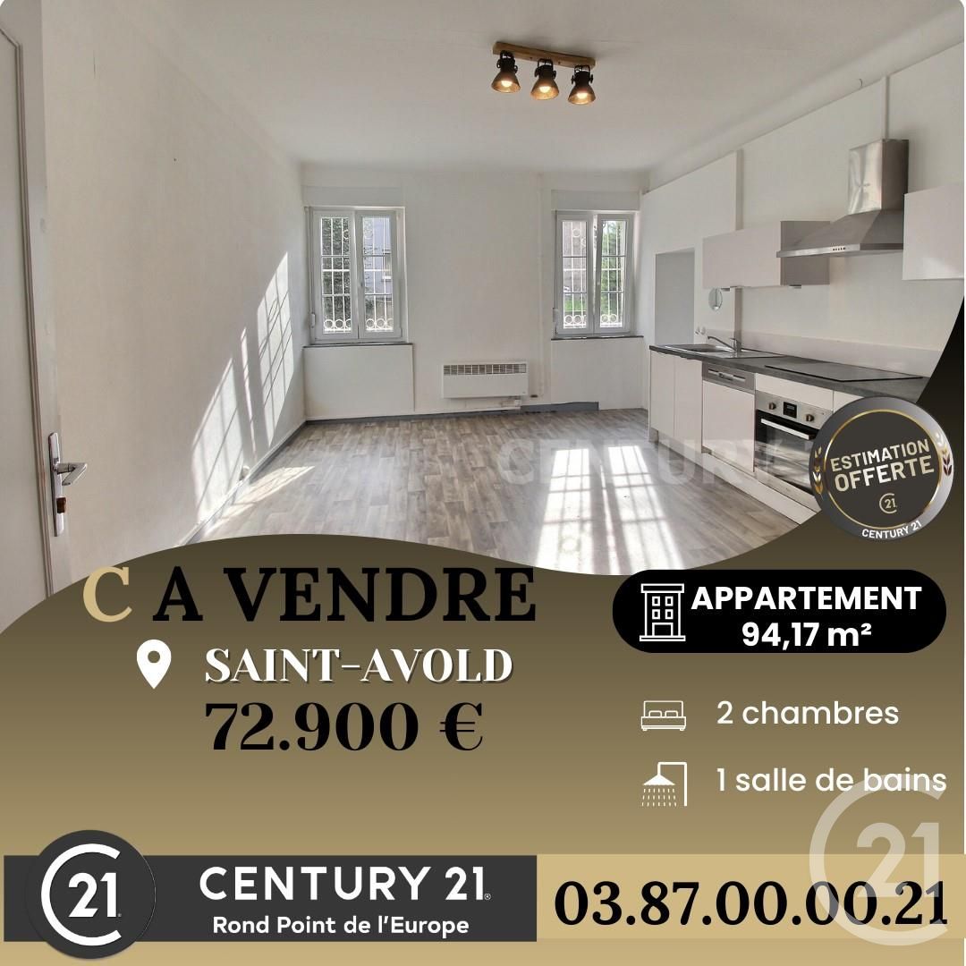 Appartement 3 pièces - 94m² - ST AVOLD