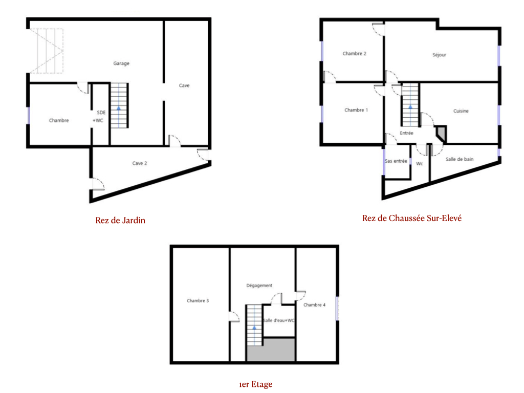 Immeuble  - 115m² - STE GENEVIEVE DES BOIS