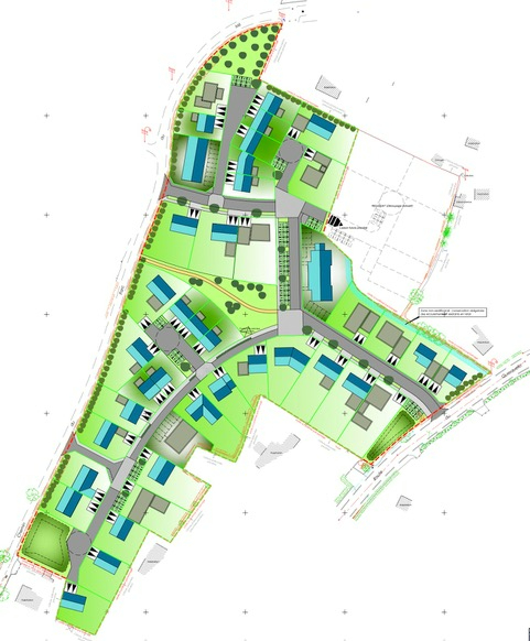 Terrain  497m² 