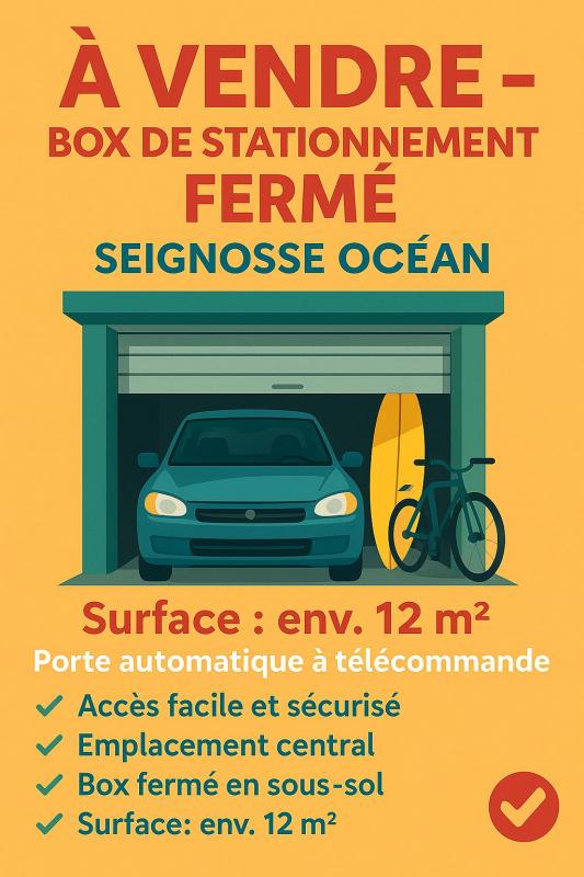 Parking  SEIGNOSSE 40510 SEIGNOSSE