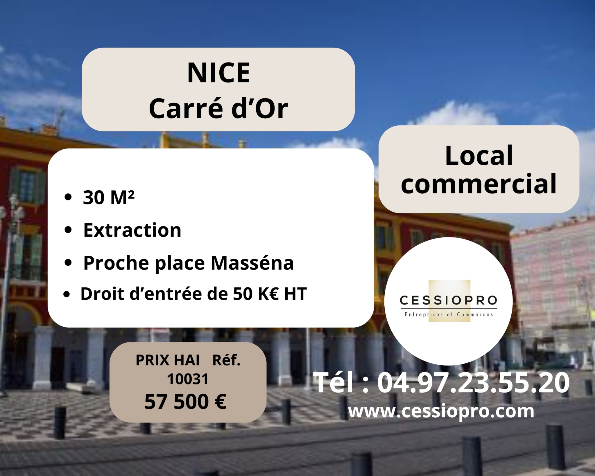 Fonds de commerce  NICE 06000 NICE
