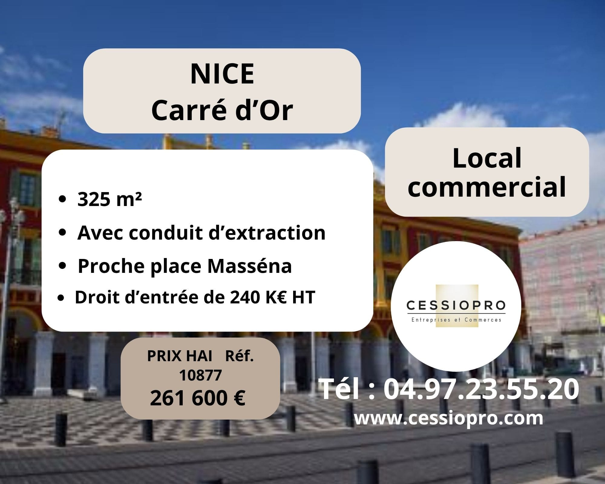 Fonds de commerce  NICE 06000 NICE