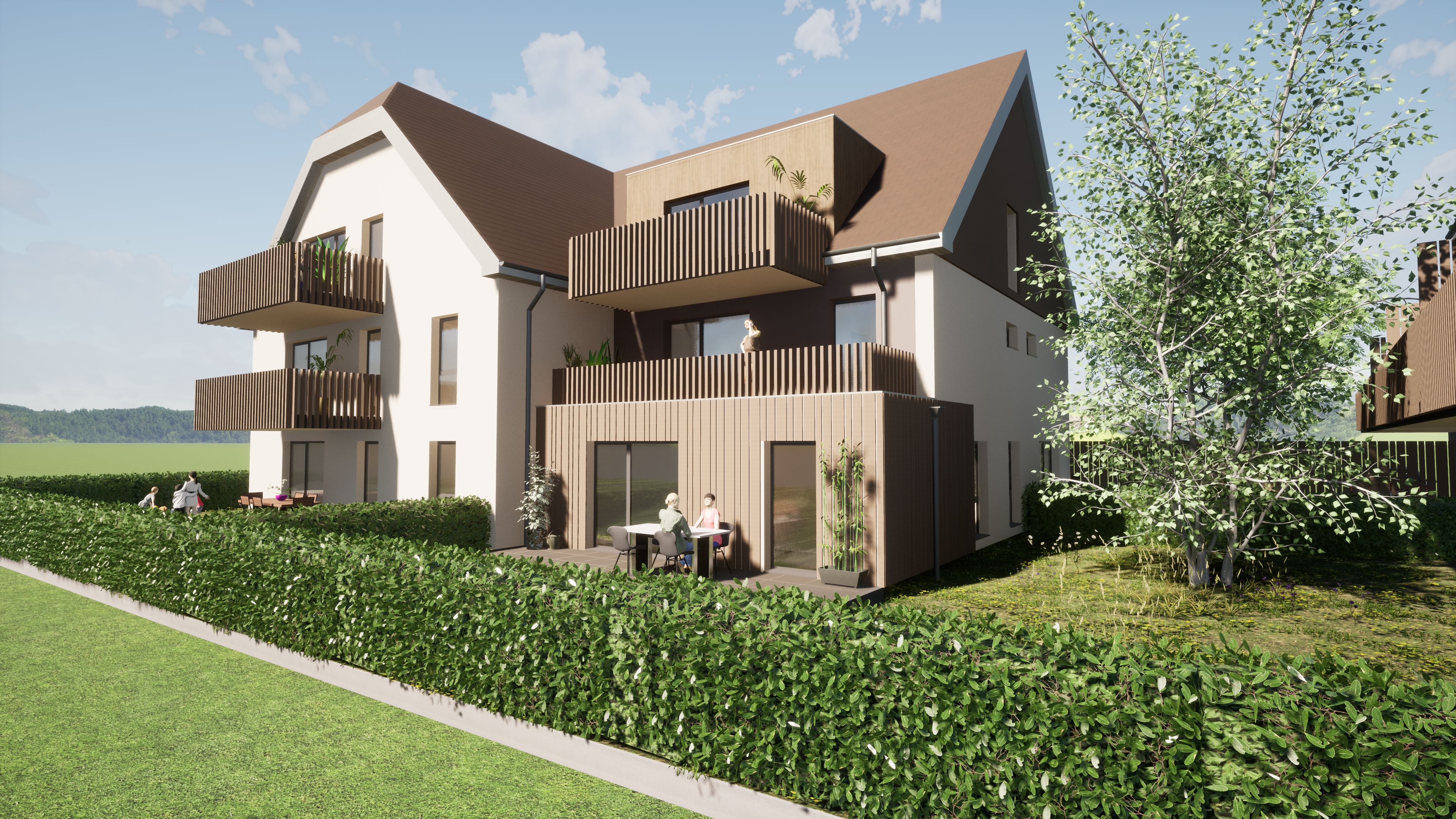 Appartement 3 pièces 64m²