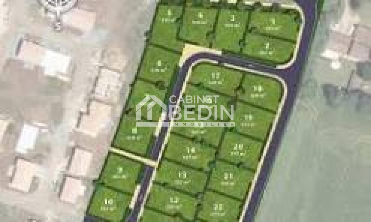 Terrain 799m² VAYRES 33870 VAYRES