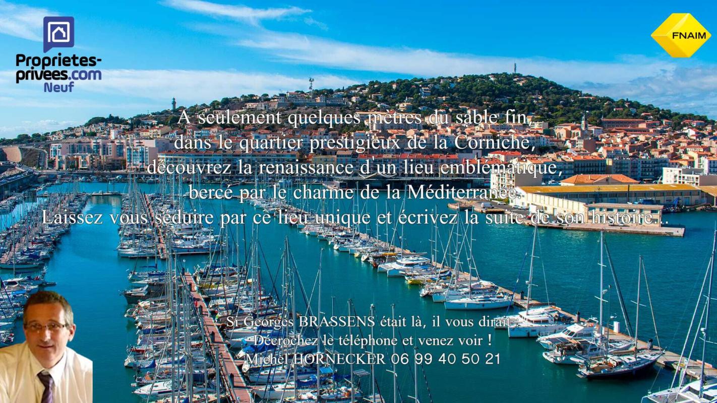 Appartement 3 pièces 62 m² · à Sète · 62 m² · 354 900 €