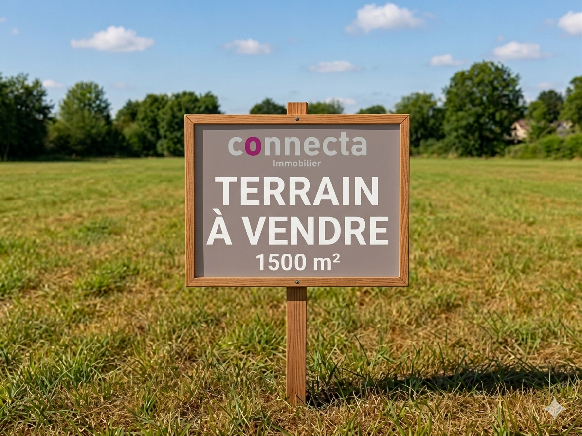 Terrain  1 500m² FRANCUEIL 37150 FRANCUEIL