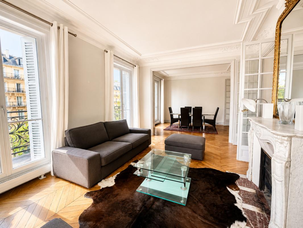 Appartement 4 pièces Meublé 103m² PARIS 17ème photo 3