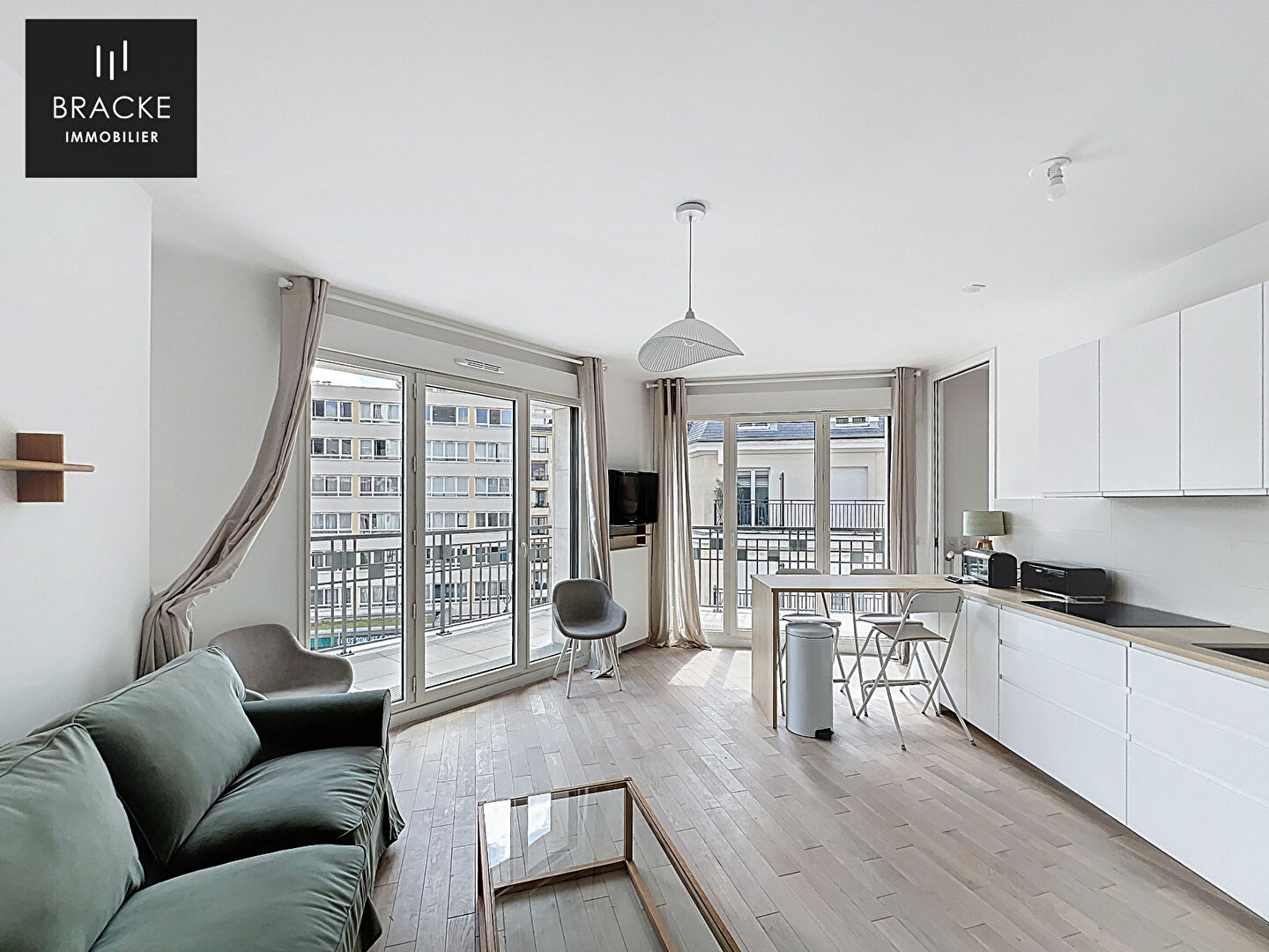 Appartement 2 pièces 49m²