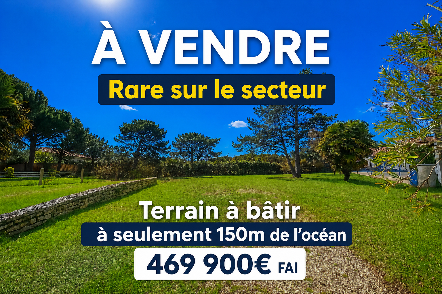 Terrain 675m²