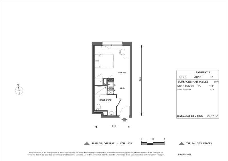 Appartement – Joué-lès-Tours, Mignonne - Plus