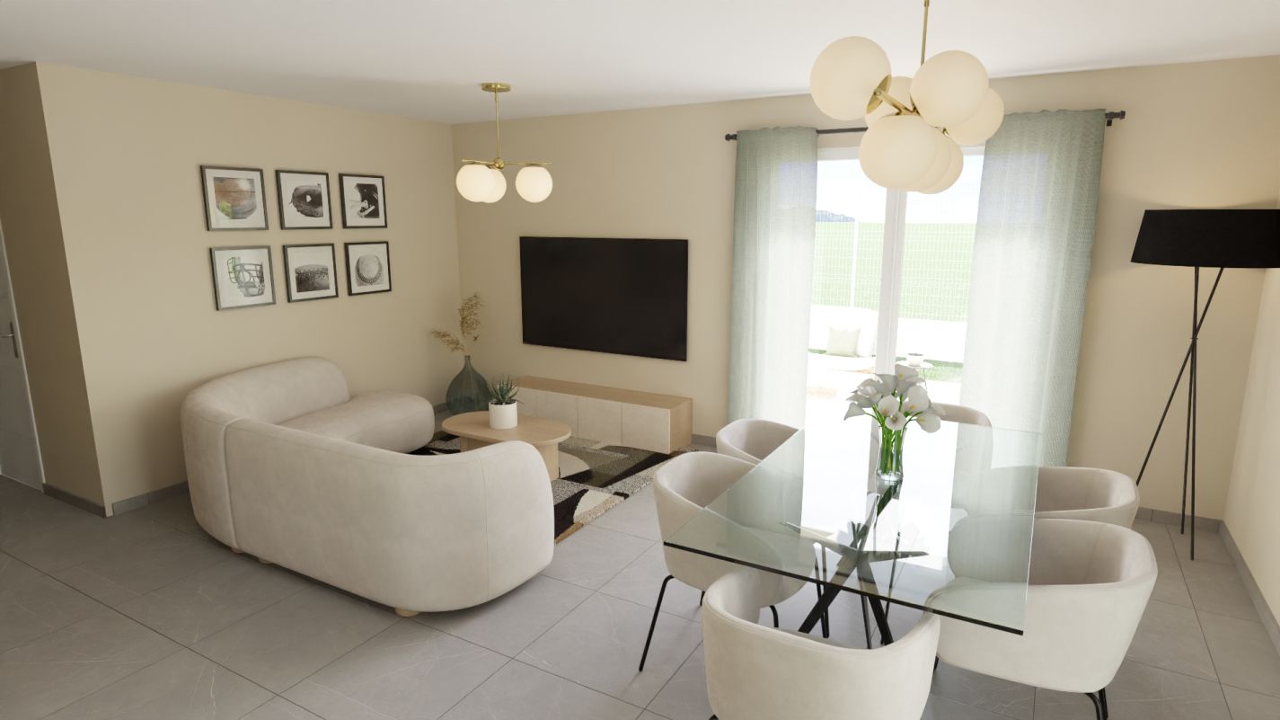Achat Terrain 653m² DOMPIERRE SUR VEYLE 01240 - Vue 4
