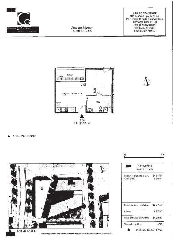 Appartement – Bègles, Terres Neuves - Plus