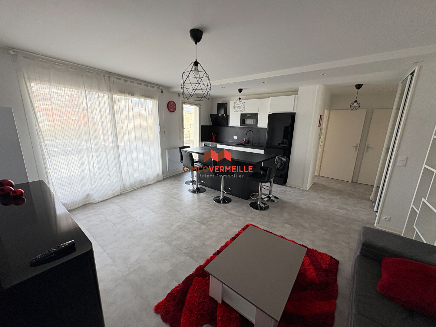 Appartement 2 pièces 44m²