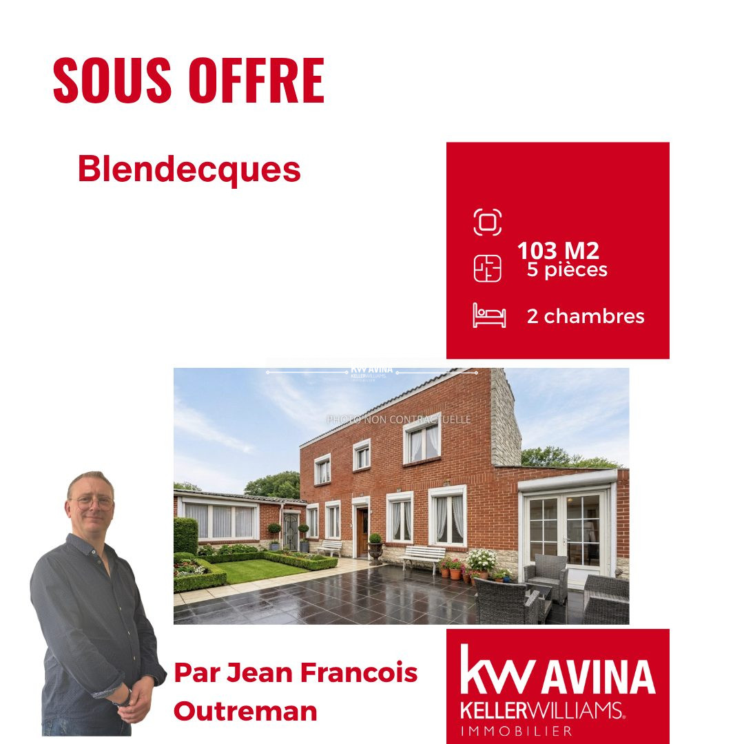 Maison 4 pièces 103 m² · à Blendecques · 103 m² · 104 500 €