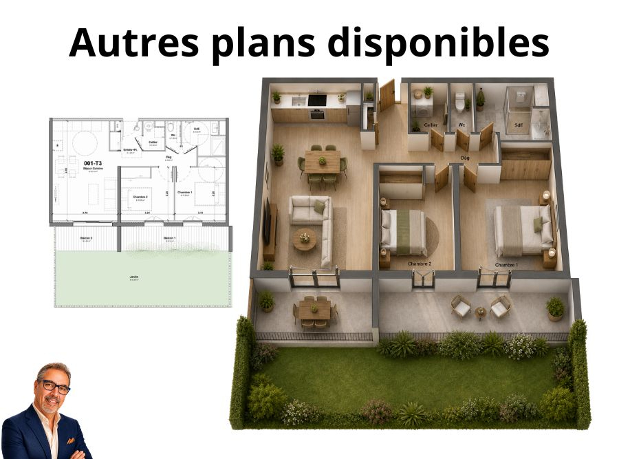 Appartement 3 pièces 60 m² · à Leucate · 60 m² · 349 914 €