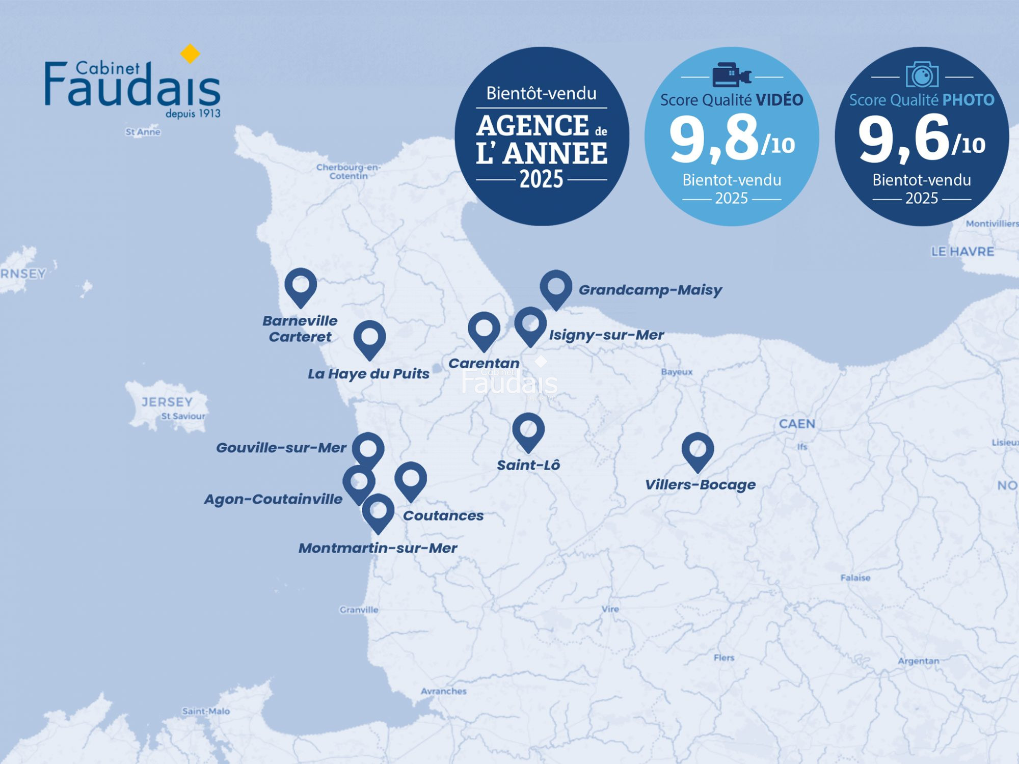 Achat Terrain 7 202m² AGNEAUX 50180 - Vue 2