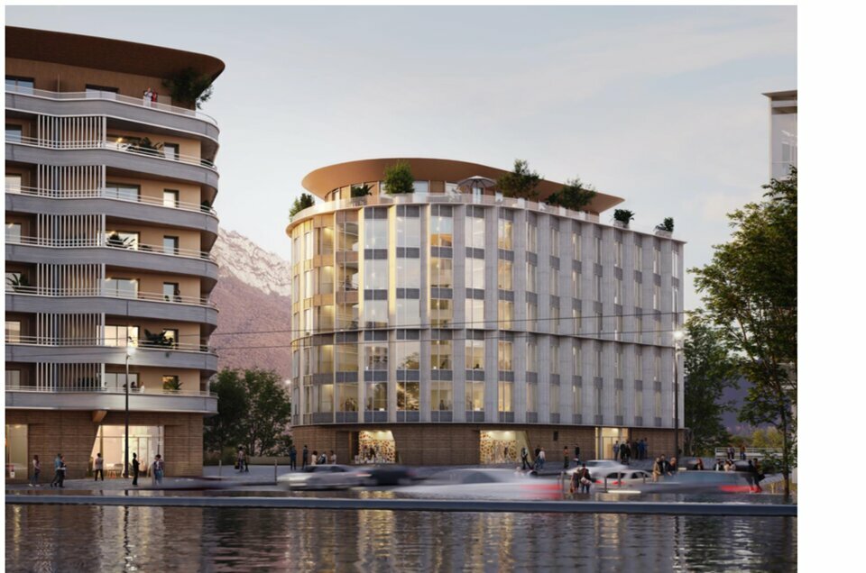 Local commercial 4365 m² · à Grenoble · 4 365 m² · 15 277 500 €
